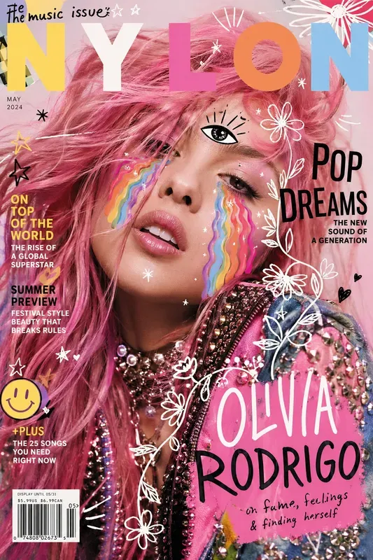 Pop Art Doodled Fashion Magazine Covers