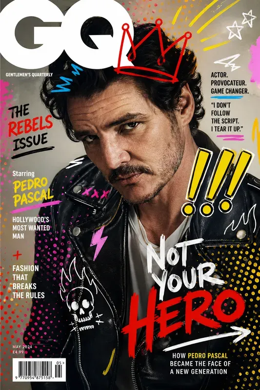 Pop Art Doodled Fashion Magazine Covers