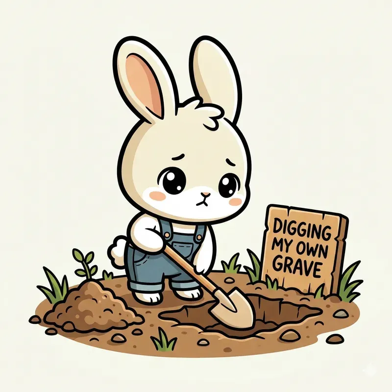 Cute Edgy Dark Humor Clipart