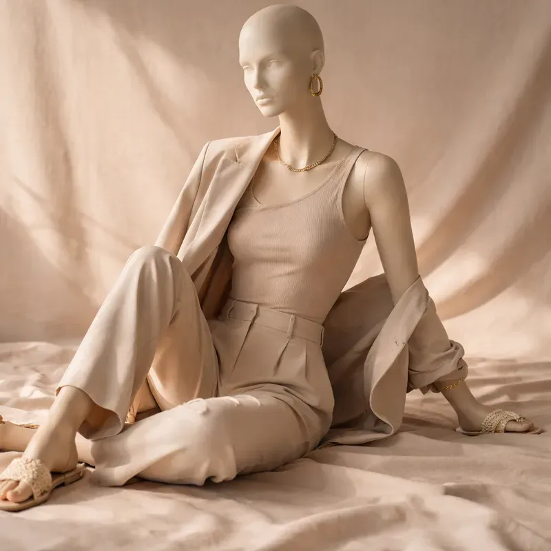 Minimal Sunlit Portrait Series