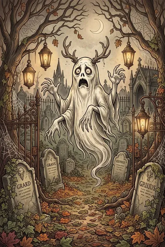 Victorian Gothic Halloween Cards