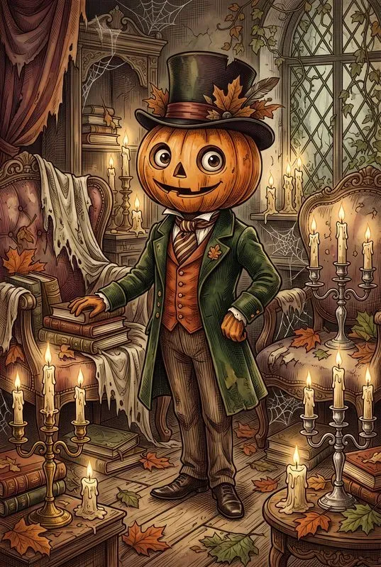 Victorian Gothic Halloween Cards