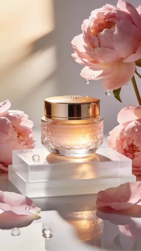 Luxury Skincare Editorial Shots