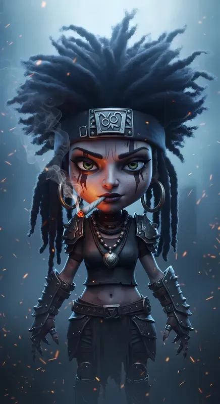 Epic Chibi Fantasy Scenes