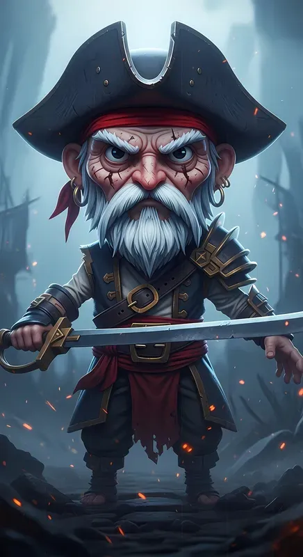 Epic Chibi Fantasy Scenes