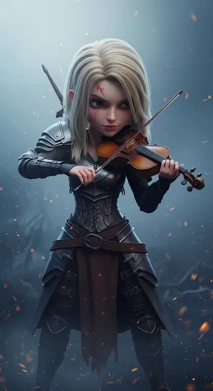 Epic Chibi Fantasy Scenes