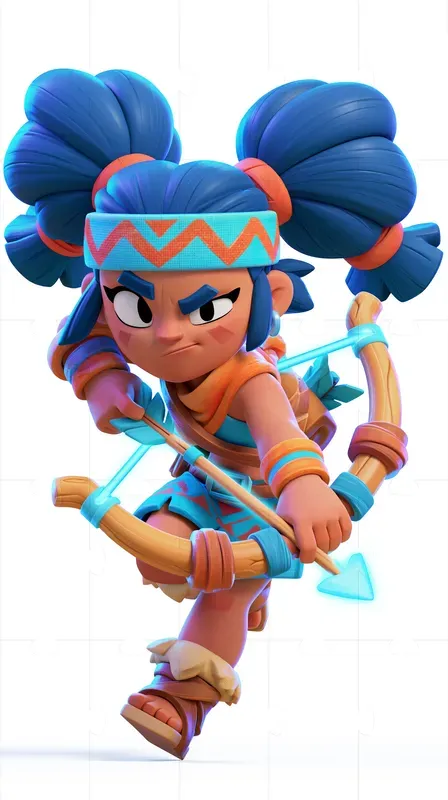 3D Cartoon Mobile Game Characters