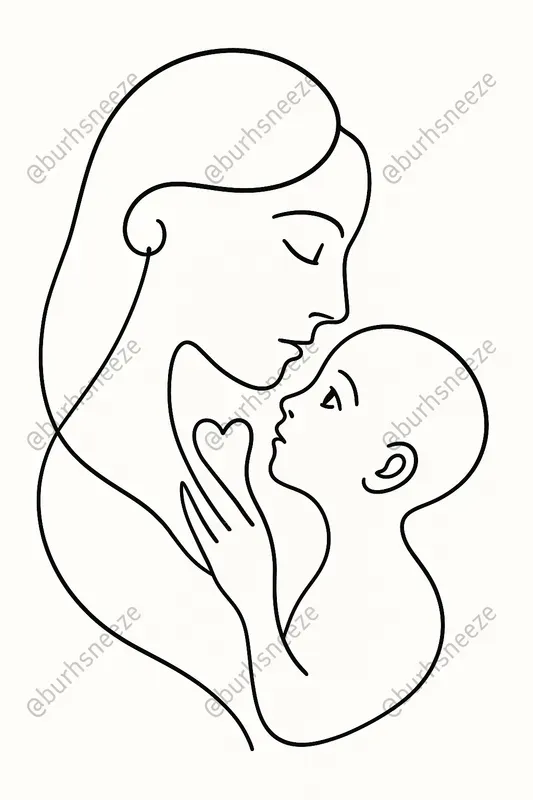 Single Line Drawing Portraits