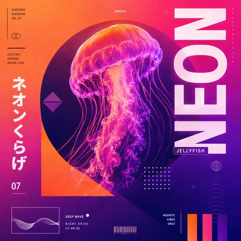 Editorial Synthpop Art