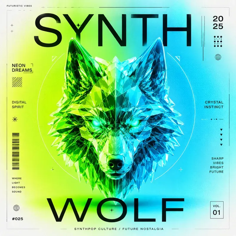 Editorial Synthpop Art