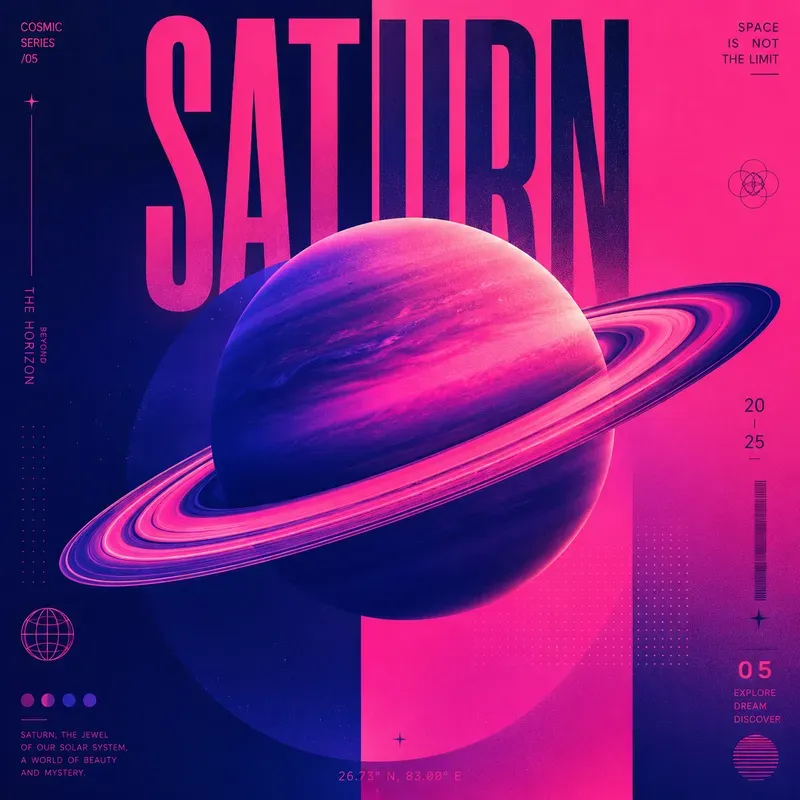 Editorial Synthpop Art