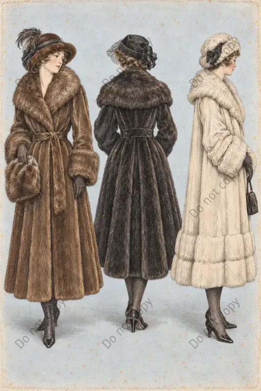 Vintage Fashion Plate Prints