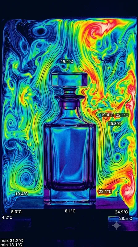 Thermal Imaging Analysis Grid Voids