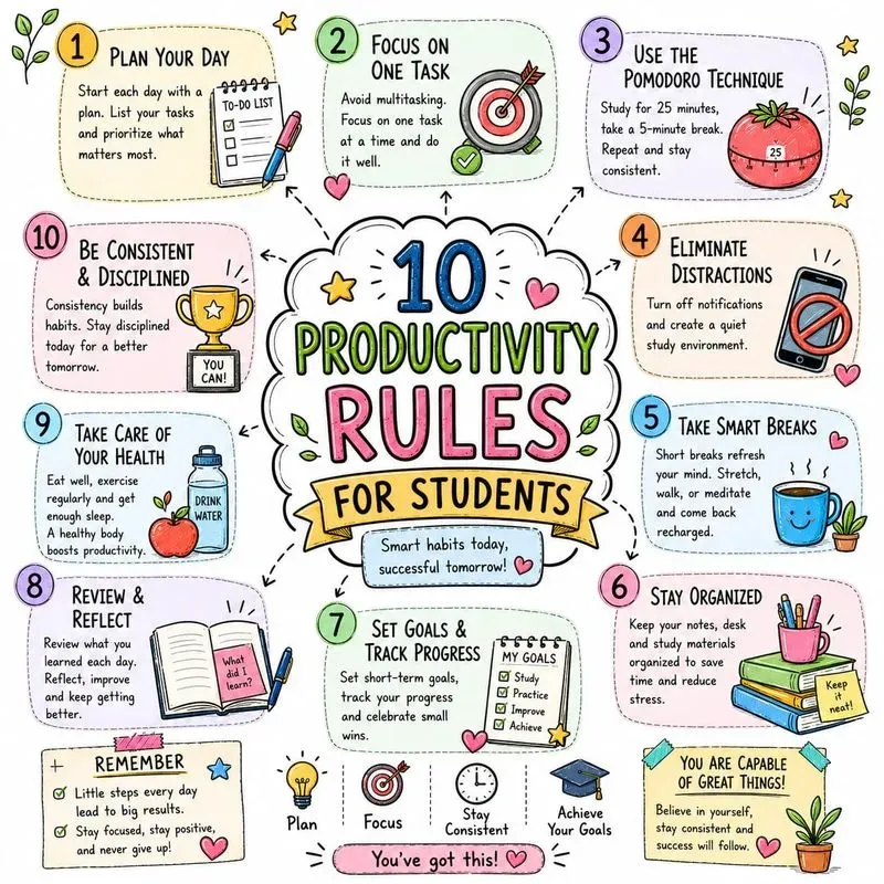 Life Skills Infographic Posters