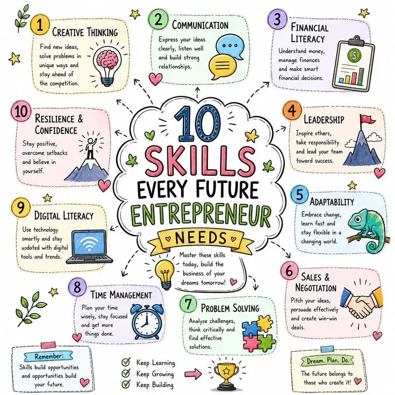 Life Skills Infographic Posters