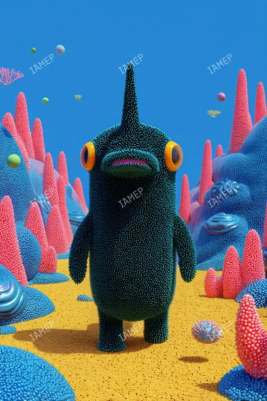 Surreal Stylized 3D Creatures
