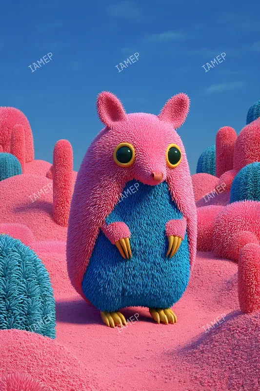 Surreal Stylized 3D Creatures
