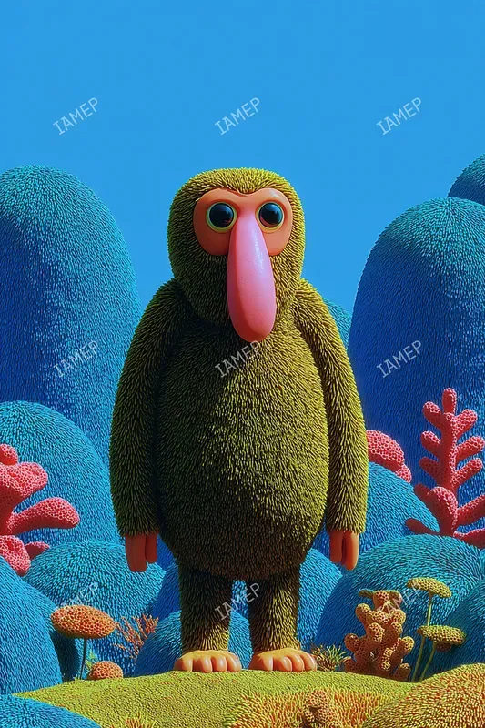 Surreal Stylized 3D Creatures