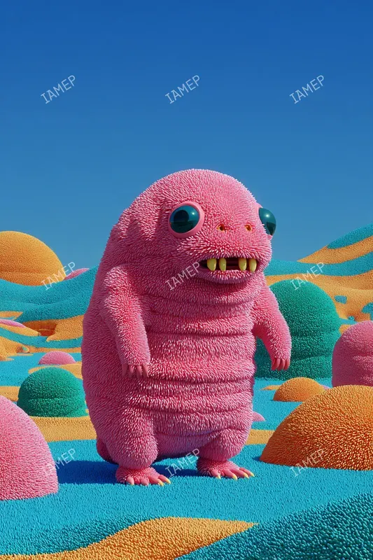 Surreal Stylized 3D Creatures