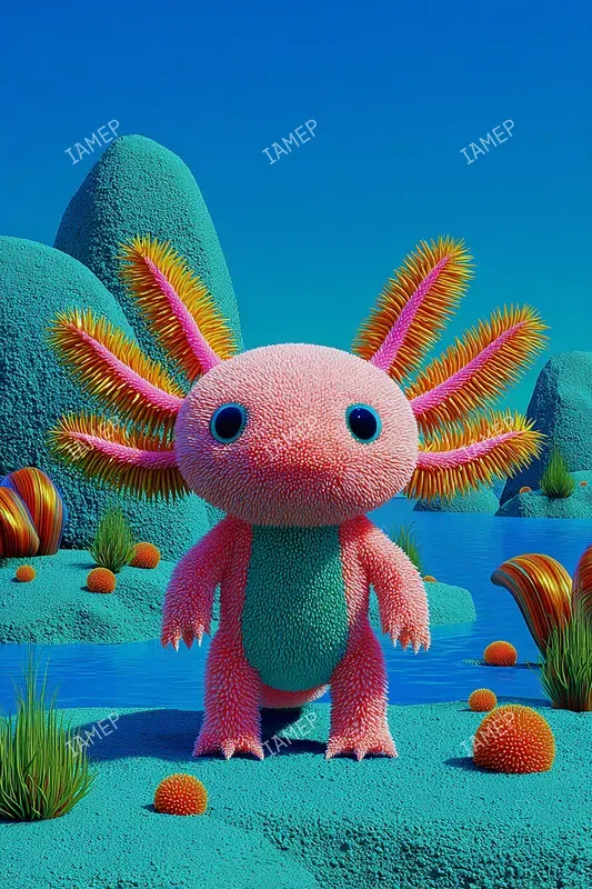Surreal Stylized 3D Creatures