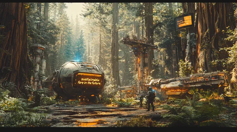 Futuristic Lumberjack Cinematics