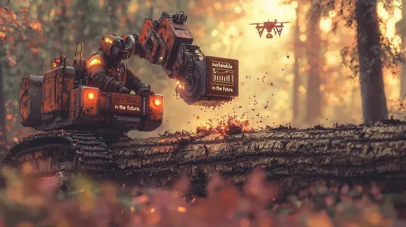 Futuristic Lumberjack Cinematics