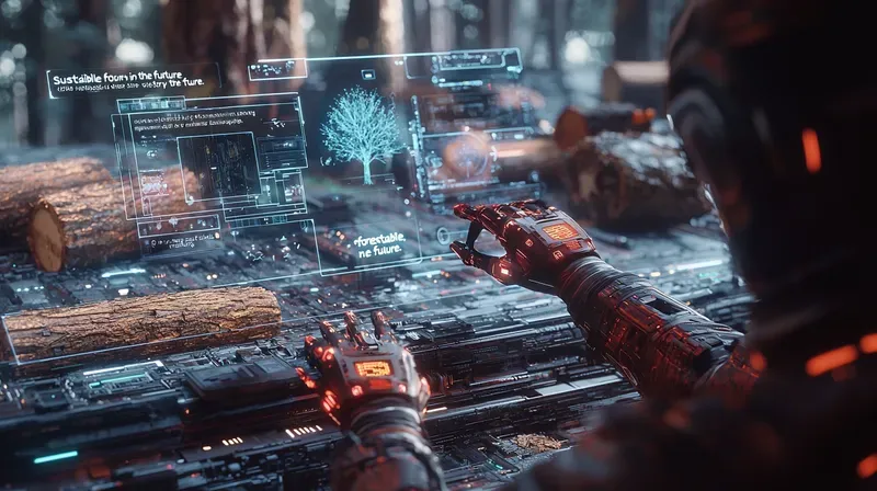 Futuristic Lumberjack Cinematics