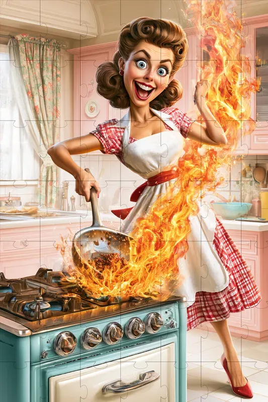 Chaotic Retro Housewife Comedies