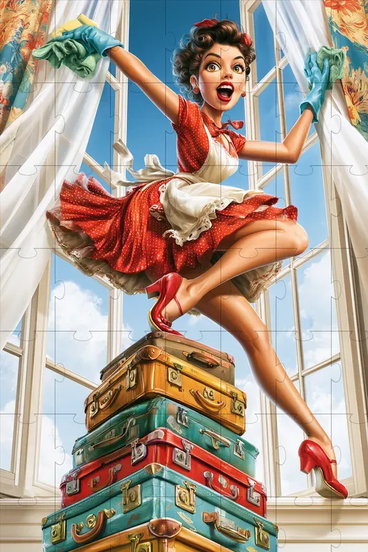 Chaotic Retro Housewife Comedies
