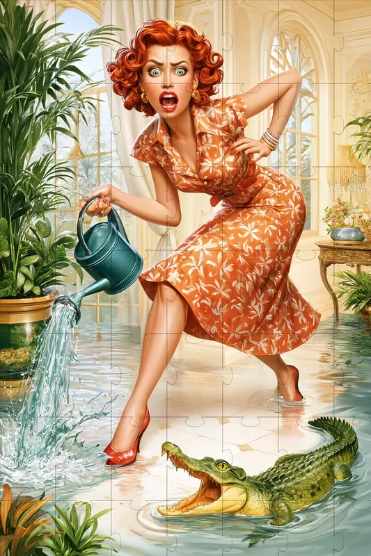 Chaotic Retro Housewife Comedies