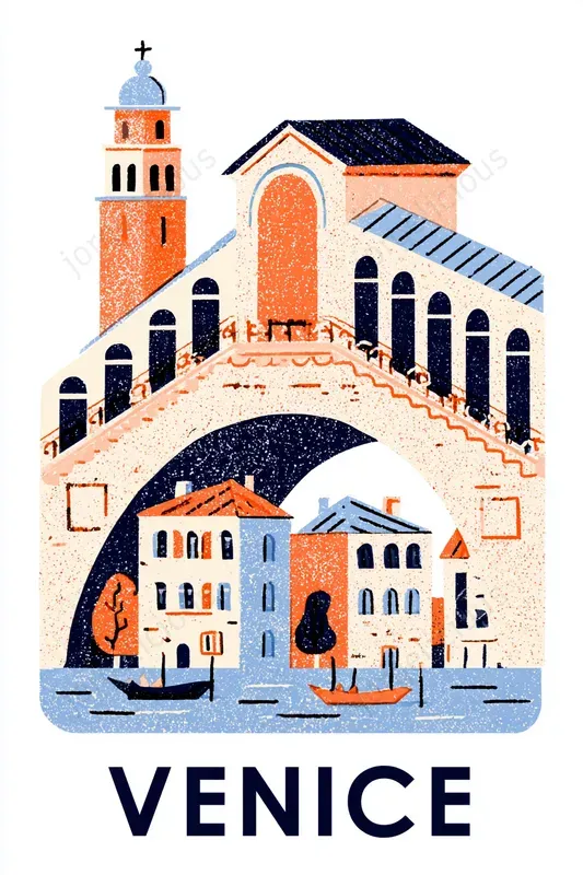 Playful Retro Travel Posters