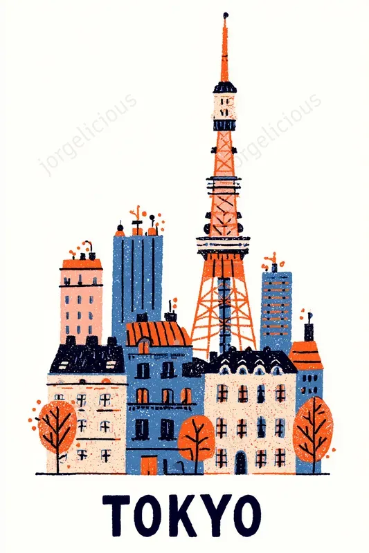 Playful Retro Travel Posters