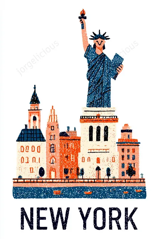 Playful Retro Travel Posters