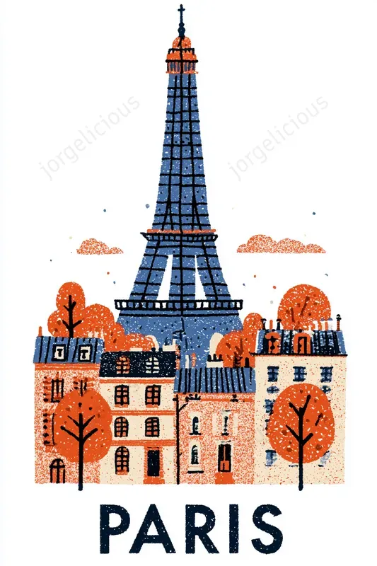 Playful Retro Travel Posters