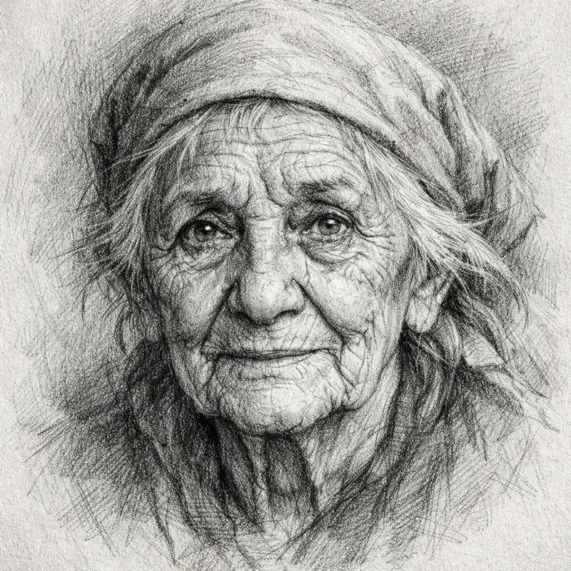 Ultrareal Pencil Sketch Art