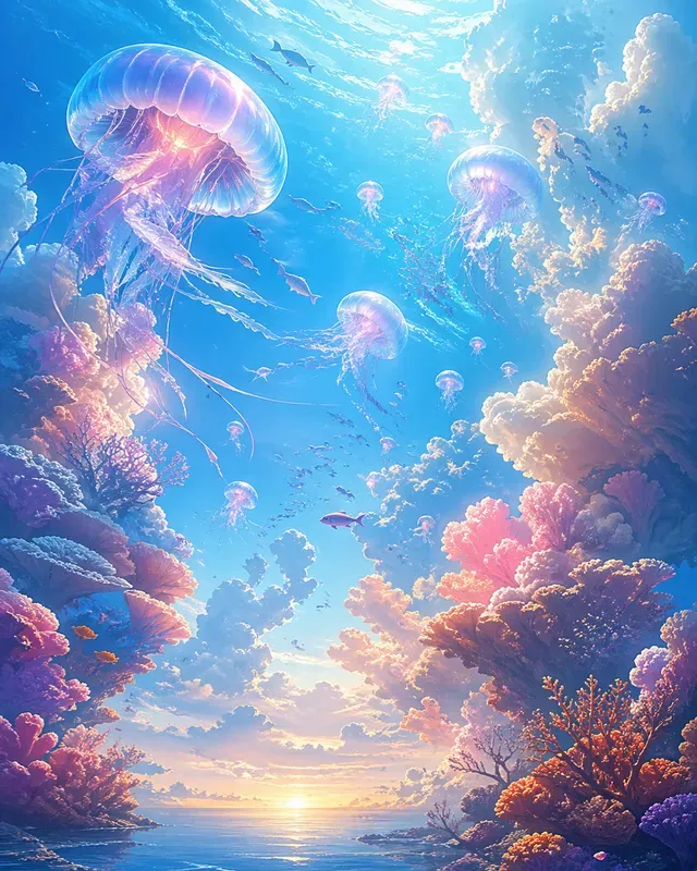 Celestial Sky Aquarium Worlds