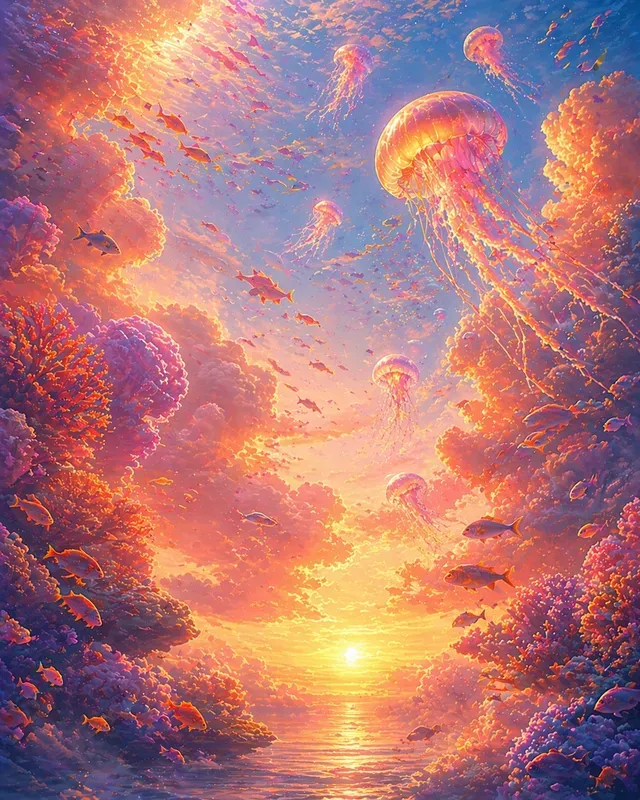 Celestial Sky Aquarium Worlds