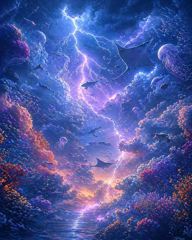 Celestial Sky Aquarium Worlds