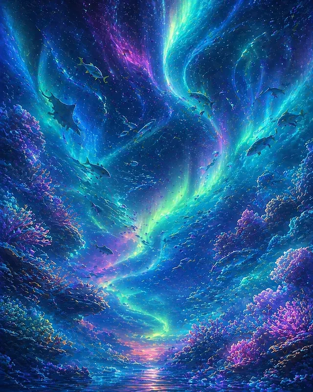 Celestial Sky Aquarium Worlds
