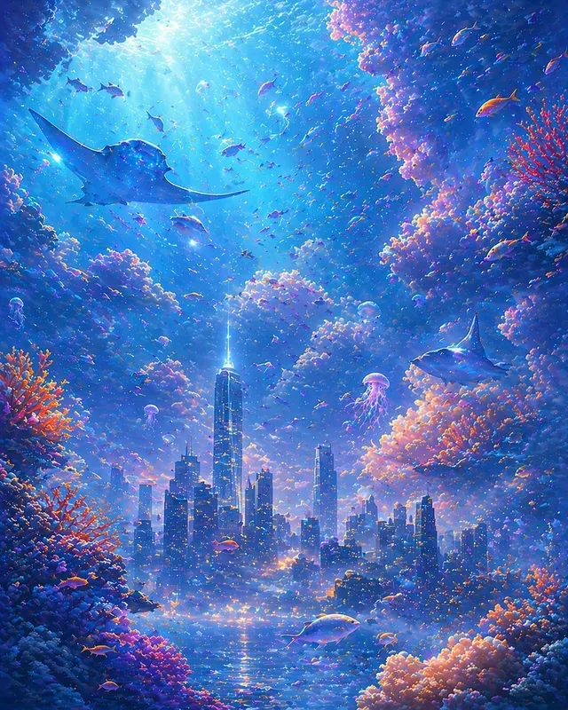 Celestial Sky Aquarium Worlds