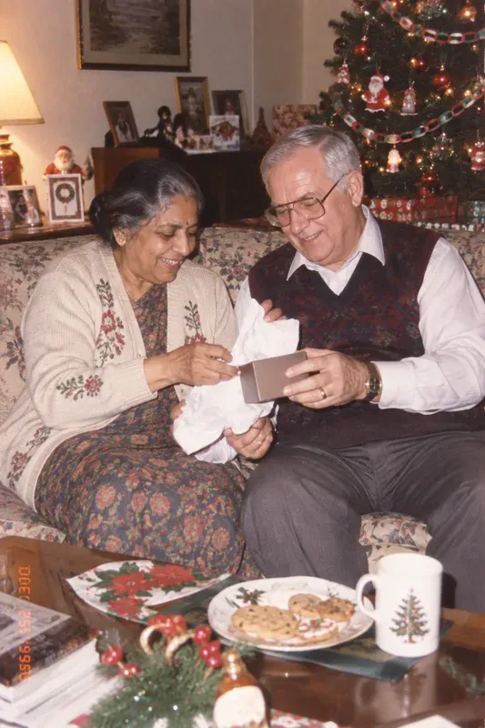 90s Christmas Morning Photos