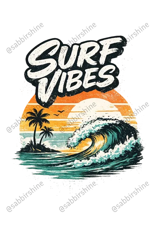 Vintage Tropical Brush Tshirt Generator