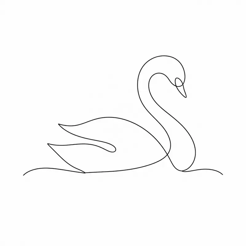 Minimal One Line Vector Illustrations