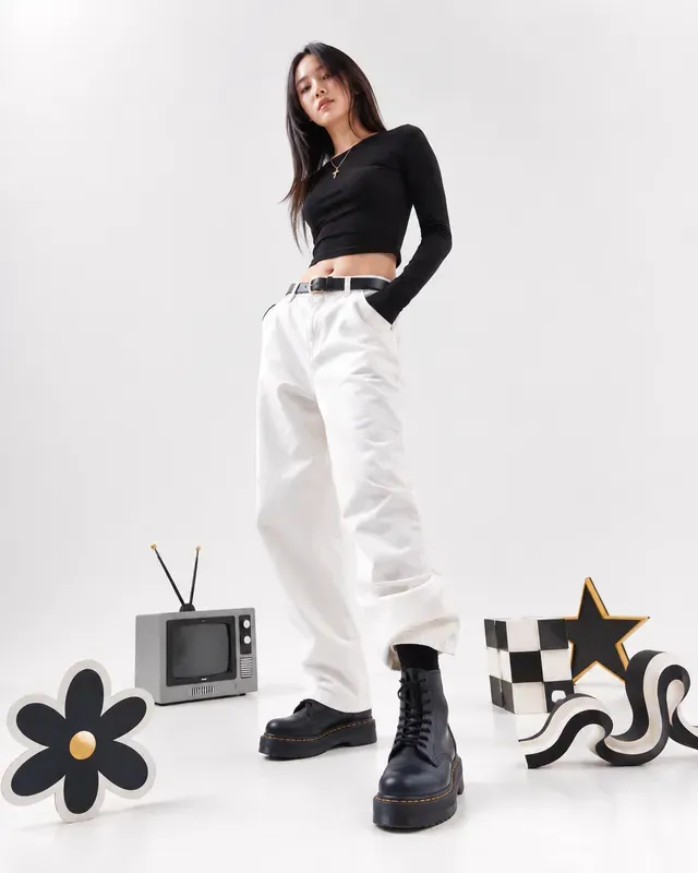Playful Studio Fashion Portraits