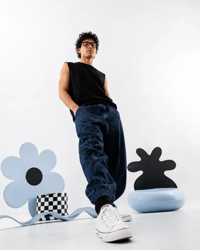Playful Studio Fashion Portraits