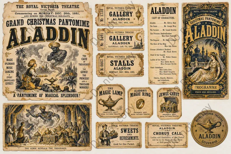Christmas Pantomime Ephemera