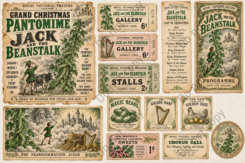 Christmas Pantomime Ephemera