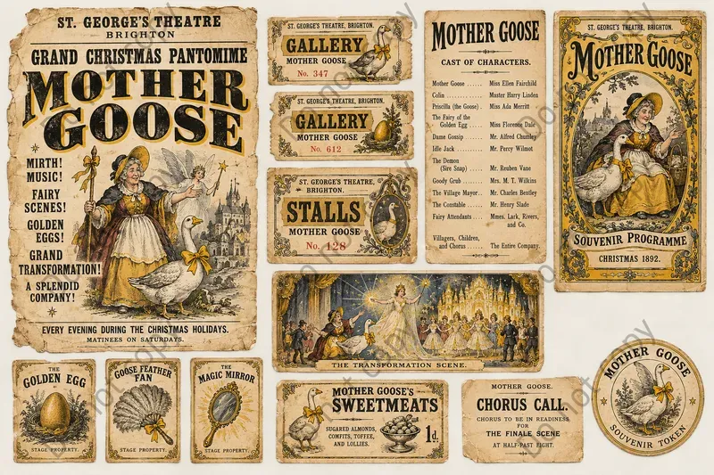 Christmas Pantomime Ephemera