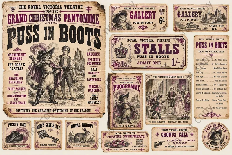 Christmas Pantomime Ephemera