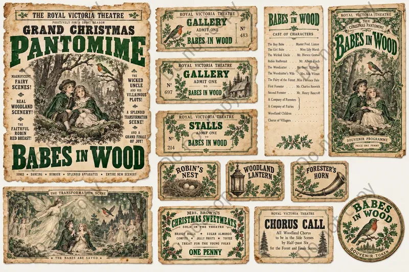 Christmas Pantomime Ephemera